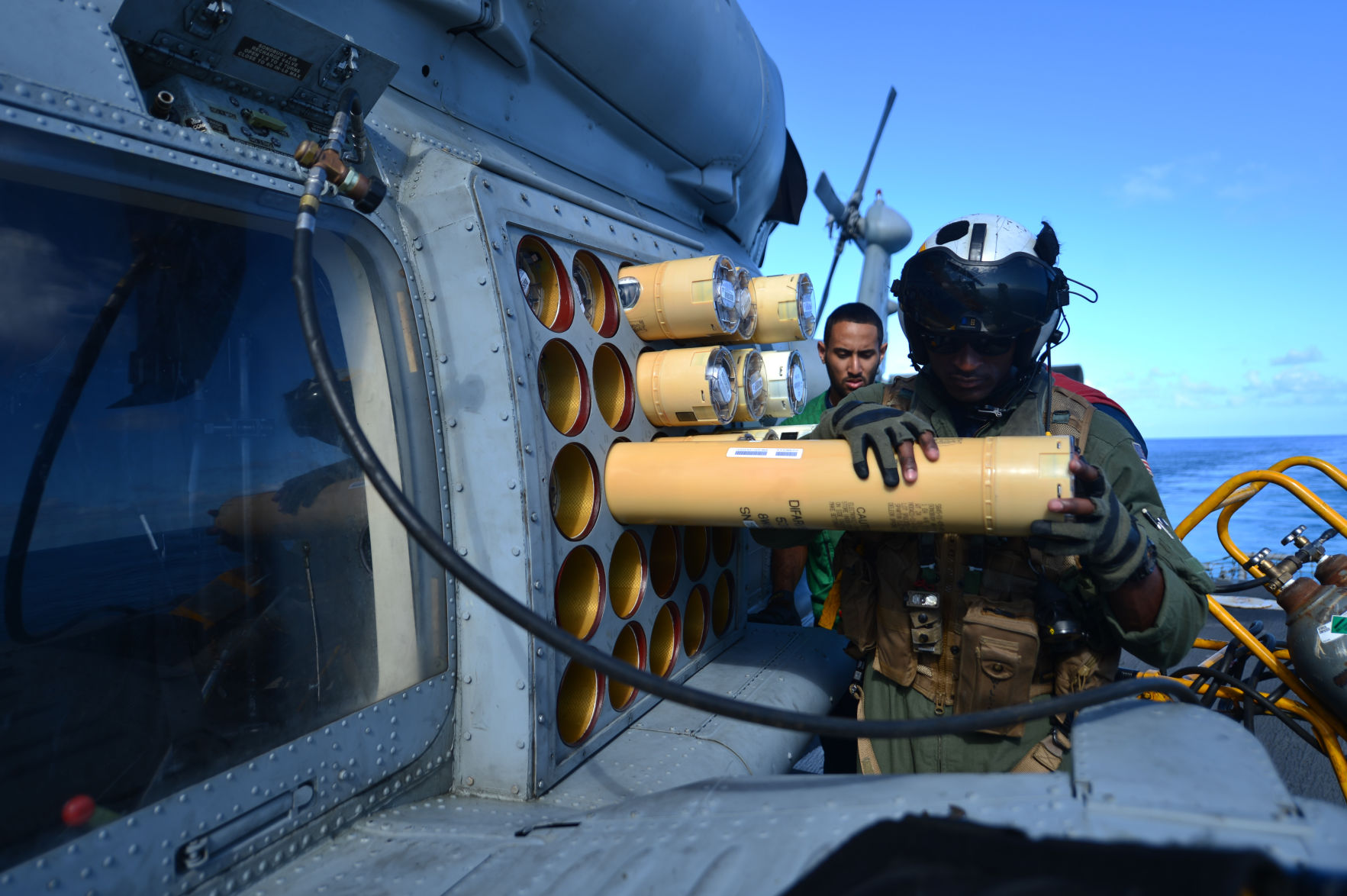 Truxtun is participating in the George H.W. Bush Group Sail to improve strike group interoperability and prepare for an upcoming deployment.